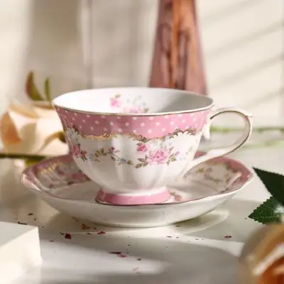 3 шт. костяной фарфор, европейский стиль, послеобеденный чайный сервиз, уитов для пуэр, черный чай, фруктовый чай, цветочный чай