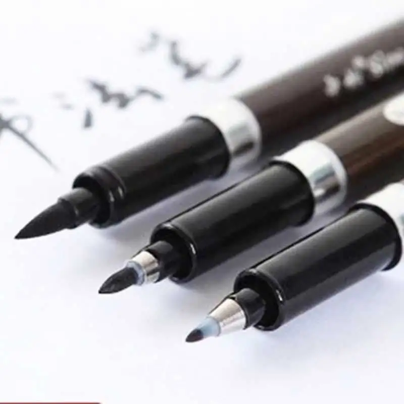 Тонкое волокно Китайский Японский ручка-кисть для каллиграфии подписи номинации живопись надписи художественные принадлежности