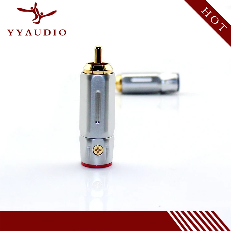 YYAUDIO США Liton Чистая медь позолоченный RCA адаптер 4 шт.|adapter us|us adapteradapter rca |