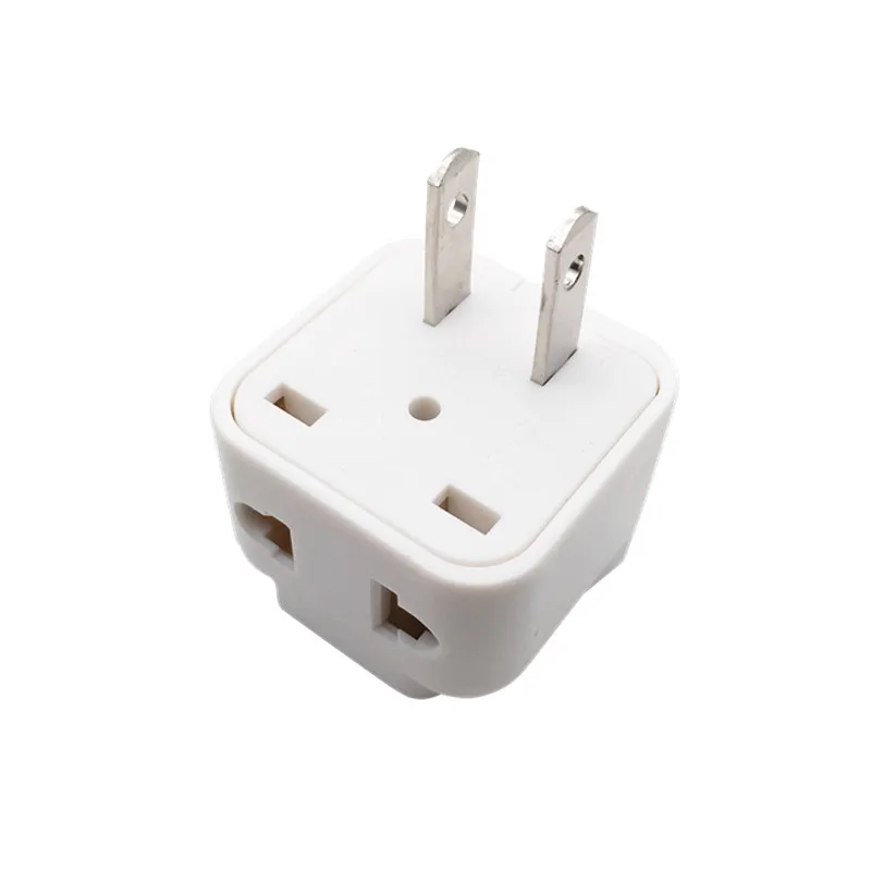 JORINDO Black white 250v 10a copper Universal America 2 Pin AC power adaptor Plug USA Canada japan Travel Adapter plug