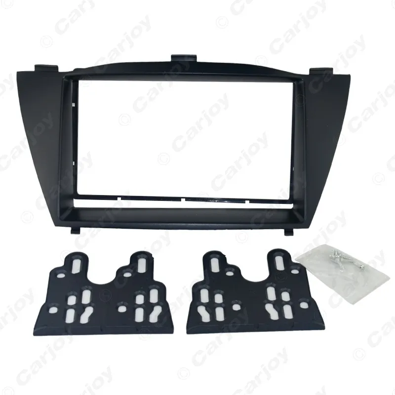 

LEEWA For HYUNDAI iX-35 ix35 Tucson Radio CD DVD Audio Panel Dash Mount Trim Refit Kit Fascia Face Surround Frame Bezel 2Din