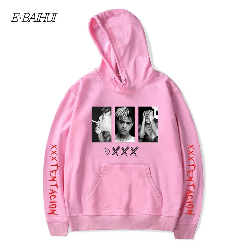 XXXTentacion толстовки Для мужчин Повседневный пуловер уличная Sudadera Hombre хип-хоп
