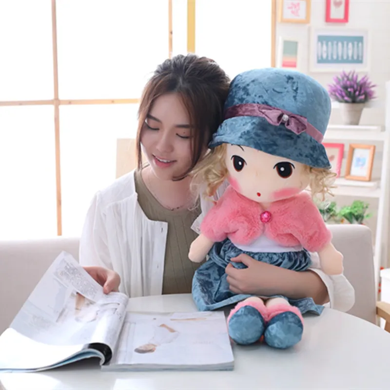 45 см Новая мода маленькая девочка Спящая кукла Kawaii принцесса мягкие куклы