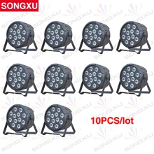SONGXU 10 шт./лот Новые 10 Вт* 12 шт. высокой мощности rgbw 4в1 led par свет/SX-PL1210A
