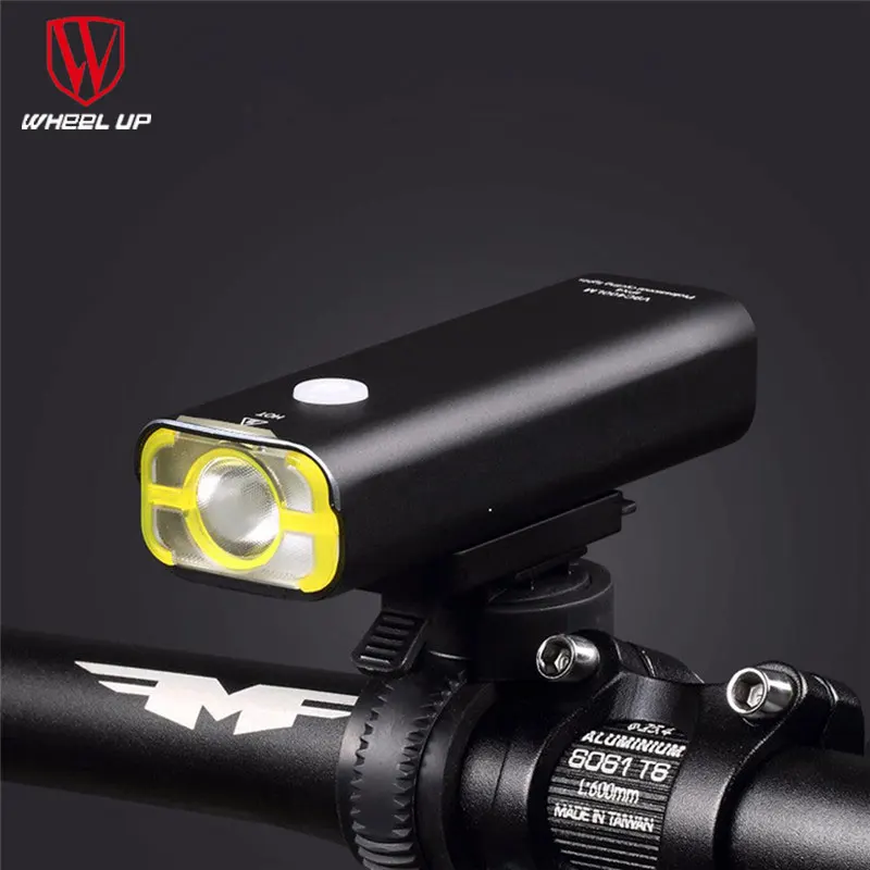 

WHEEL UP Usb Rechargeable Bike Light Front Handlebar Cycling Led Light Battery Flashlight Torch Headlight Bicycle Accessories
