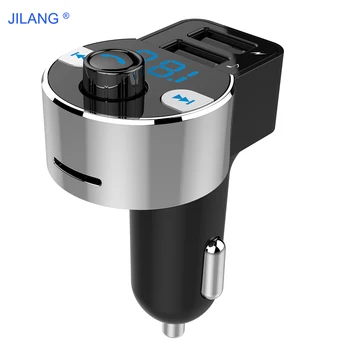 

Bluetooth Hands-free Car Kit FM Modulator MP3 Player Wireless FM Transmitter Support TF U Disk Playing Dual USB Charger