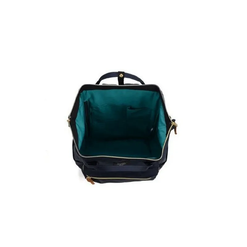  fashion anello ring school backpack 15.6 inch canvas laptop ring package Japan brand young men and 