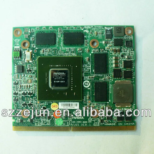  Best Sale VG.10P06.003 N10P-GE1 Graphic Vedio Card For 5738G 5935 GT130M 1G MXM 