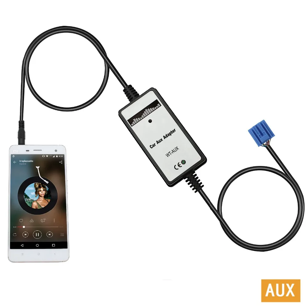 Moonet Car CD Changer Adapter AUX Cable for Honda 2.3 Odyssey Pilot Prelude S2000 Insight | Автомобили и мотоциклы