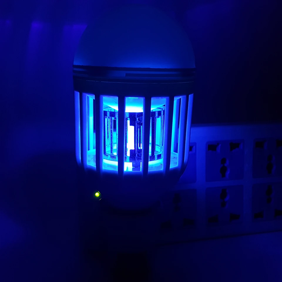 Светодиодный светильник от комаров/противомоскитная ловушка электрическая лампа от комаров домашний светодиодный светильник zapper mosquitos killer лампа ловушка для насекомых