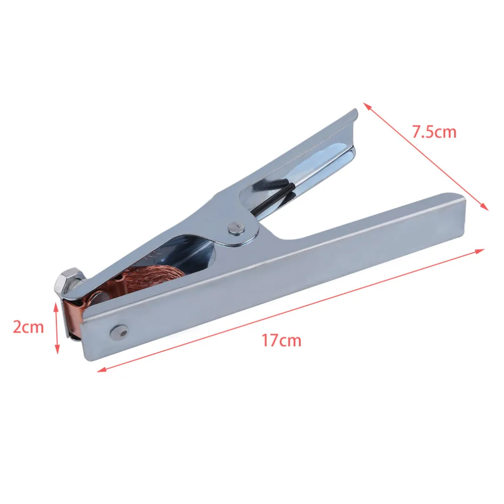 Практичный 300А заземляющий сварочный Ручной сварщик дуговой заземления хромированный кабельный зажим Электрический зажим медь захват абсолютно
