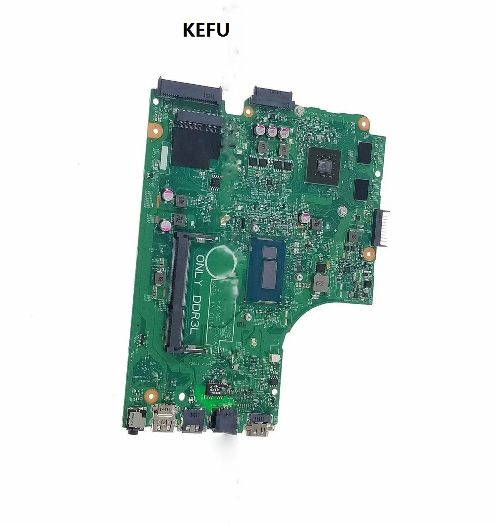 Kefu для Dell 3442 3542 Материнская плата ноутбука CN-0N4C2G 13269-1 ПРБ FX3MC 3558U Процессор рабочий