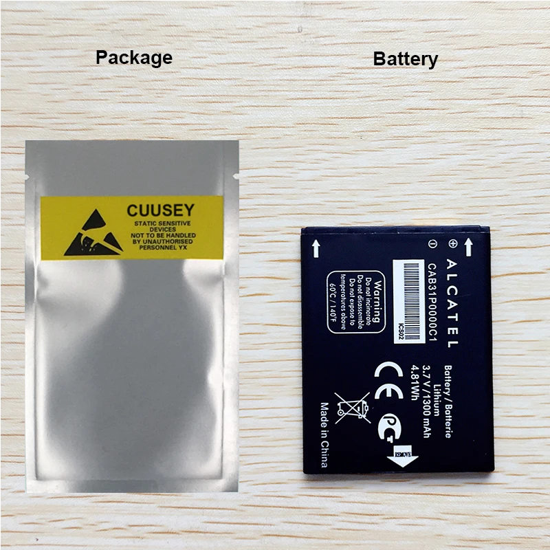 Cuusey Батарея CAB31P0000C1 для Alcatel one touch pop C3 4033D M Pop 5020 918 OT-918 OT-918S OT-918N 4012 4012A 4012X