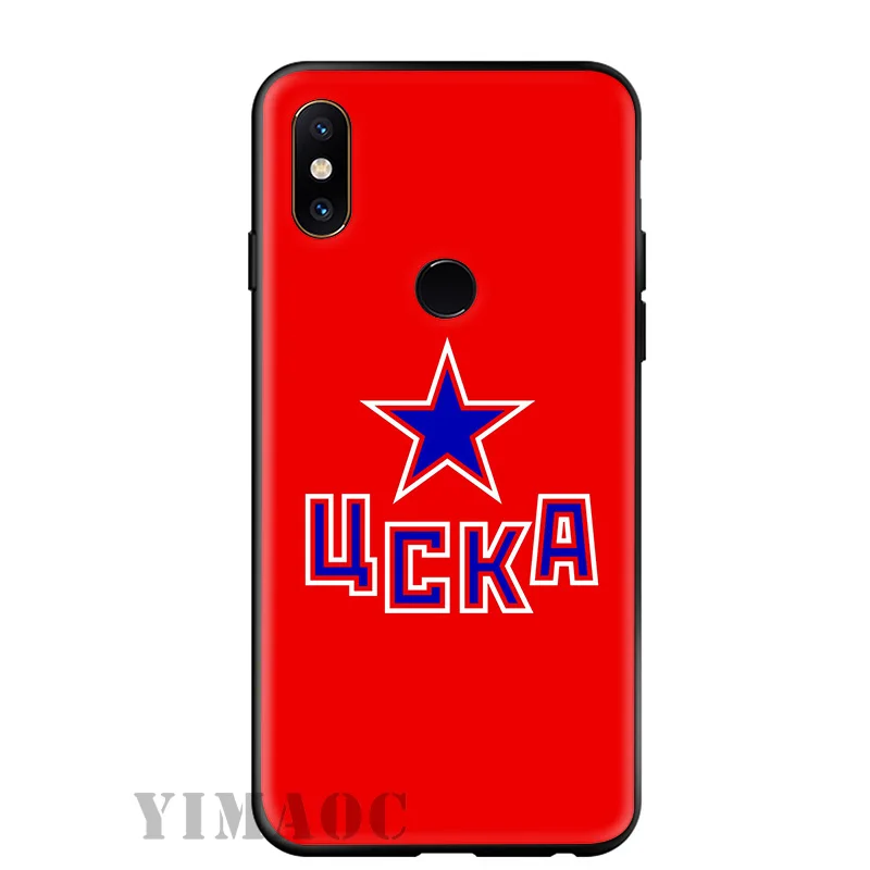 Yimaoc ЦСКА Мягкий силиконовый чехол для Xiaomi Redmi 7A Note 7 6 6A 5 4 4X 4A 5A 5 S2 плюс K20 Pro Lite - Цвет: 1