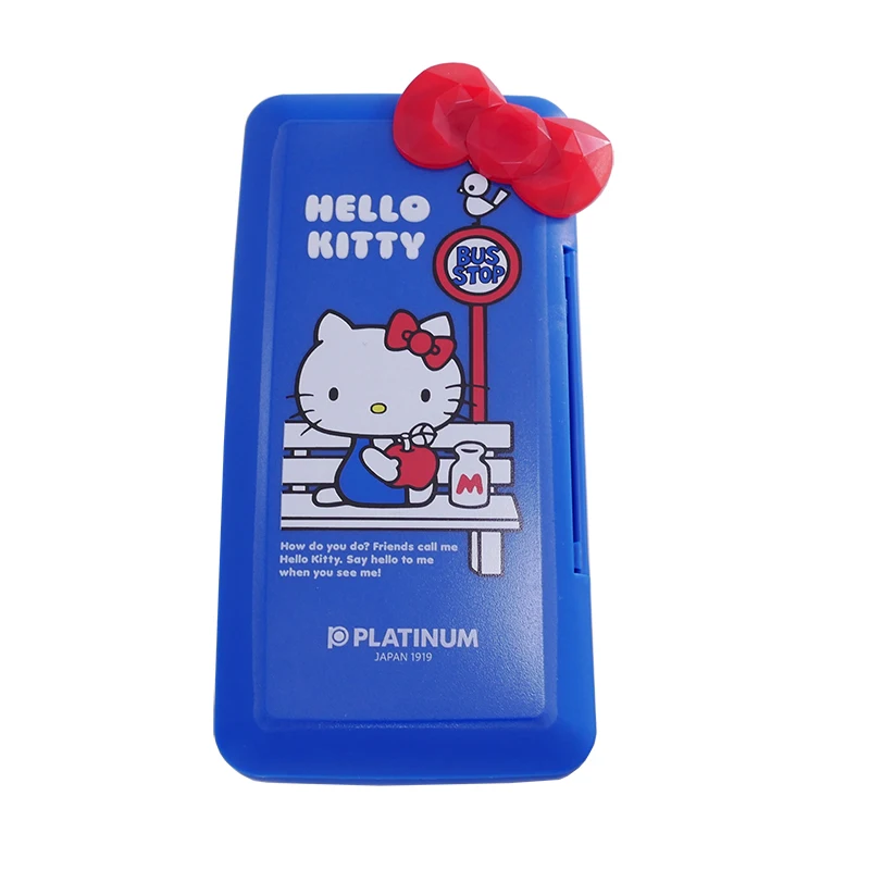 Kawaii в стиле Hello Kitty Гелевая шариковая ручка платины оригинальный студентов милые