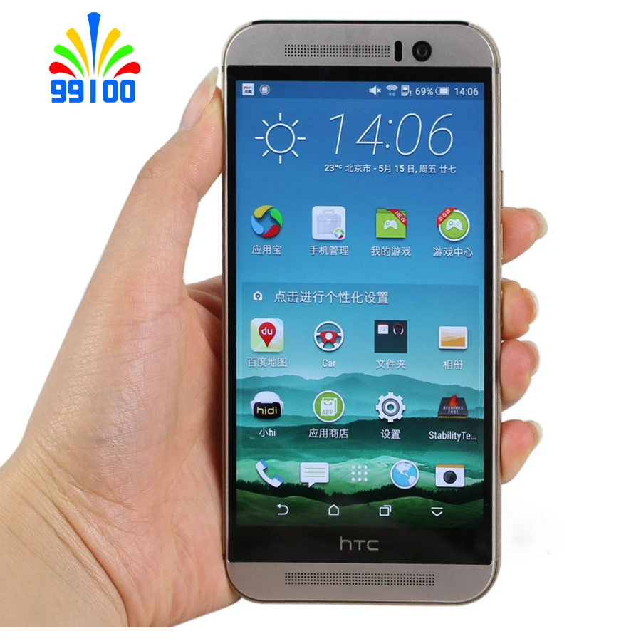 Оригинальный разблокированный сотовый телефон HTC ONE M9 5 0 дюйма Qualcomm810