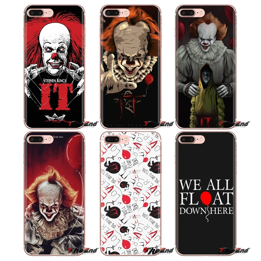 Прозрачные мягкие чехлы для Huawei Mate Honor 4C 5C 5X 6X 7 7A 7C 8 9 10 8C 8X 20 Lite Pro Stephen King s It |
