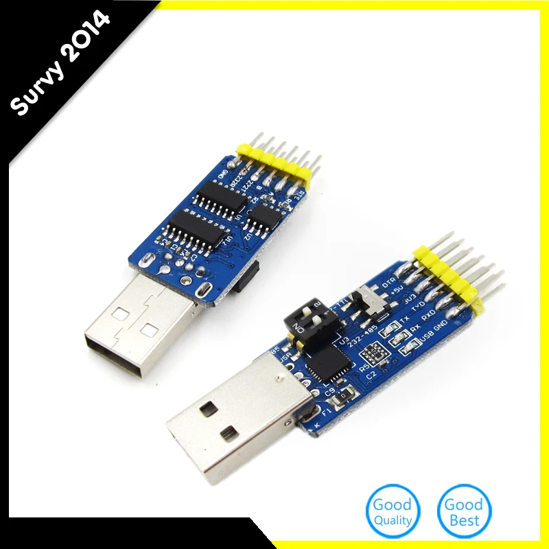 1 шт. USB CP2102 в TTL RS232 RS485 взаимное преобразование 6 модуль преобразования Новый|usb