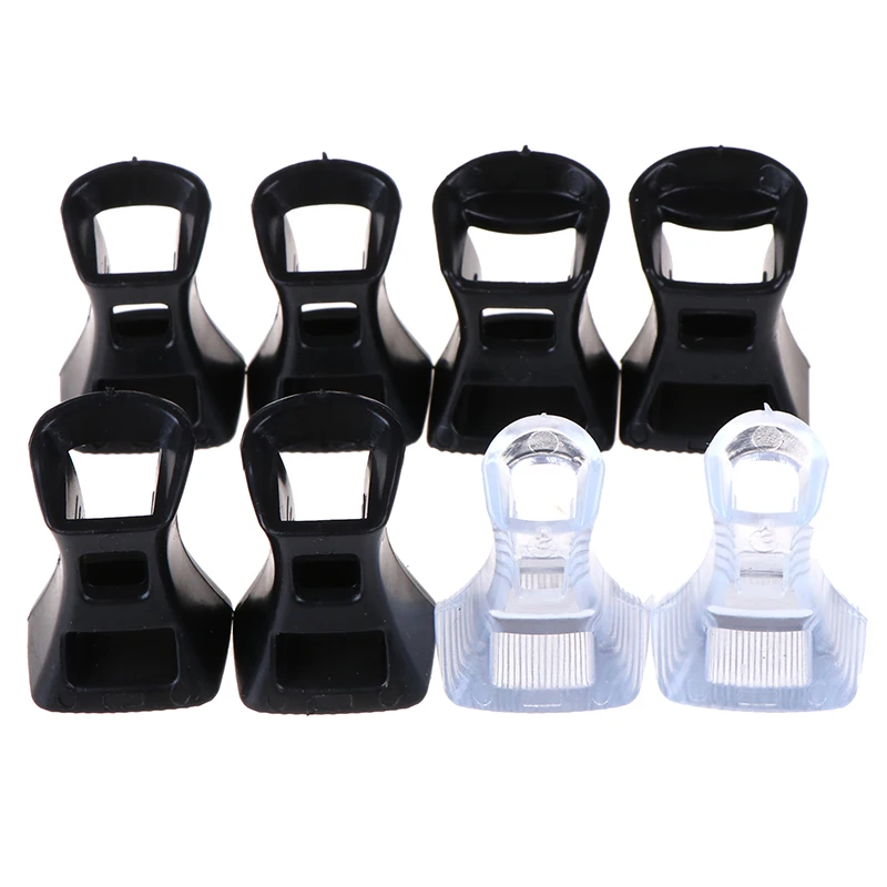 2pcs Anti-slip PVC Latin Dancing Covers Horseshoe Shape Shoes Heel Covers Stoppers Props Women High Heel Protectors