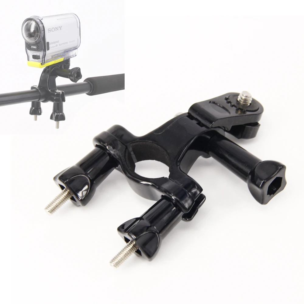 

2015 Bike Bicycle Motorcycle Handlebar Mount Holder Roll bar mount for Sony HDR-AS100V AS30V AS200V FDR-X1000V Sony Action Cam
