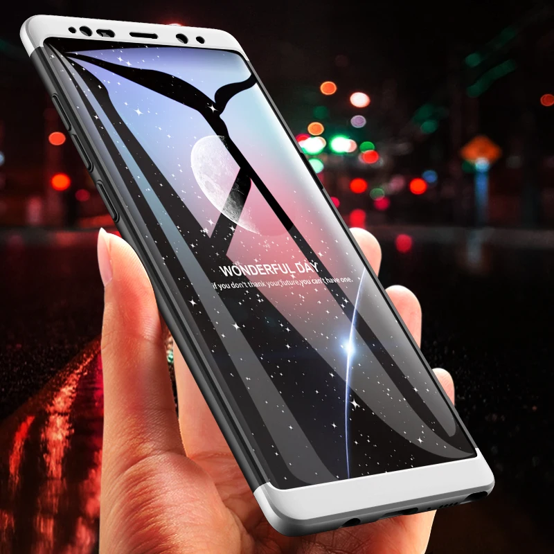 360 Degree Full Protection Shockproof Hard Matte Case for Samsung Galaxy S6 S6Edge S7 S7Edge S8 S8Plus S9Plus Note8 Case 360 full (12)
