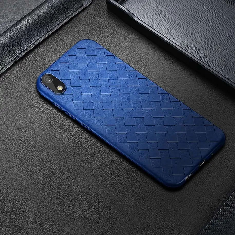 Мягкий чехол для Honor 8 S силиконовый чехол-бампер с плетением Huawei Y5 2019 чехлы 8s Y52019 |