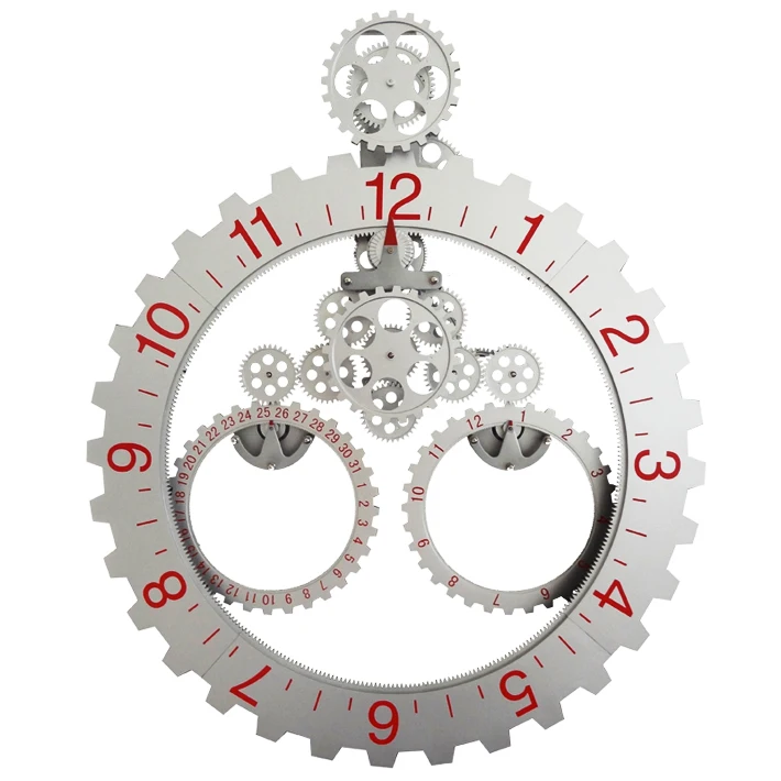 1 مجموعة 4 ألوان 25 بوصة تصميم كبير والعتاد ساعة الحائط الحديثة للفن المنزل غرفة المعيشة الجدار الديكور