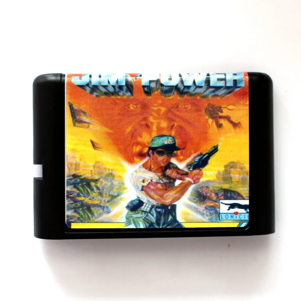 

Jim Power - The Arcade Game 16 bit SEGA MD Game Card For Sega Mega Drive For Genesis