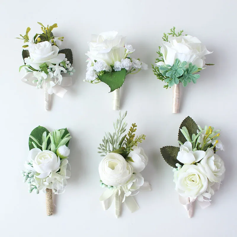 wedding boutonniere corsage groom  (1)