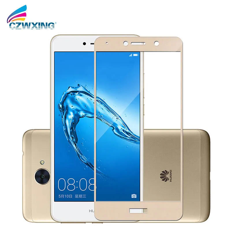 Закаленное стекло для Huawei Y7 Prime Защита экрана Y 7 с полным покрытием 2017 TRT L53|glass for