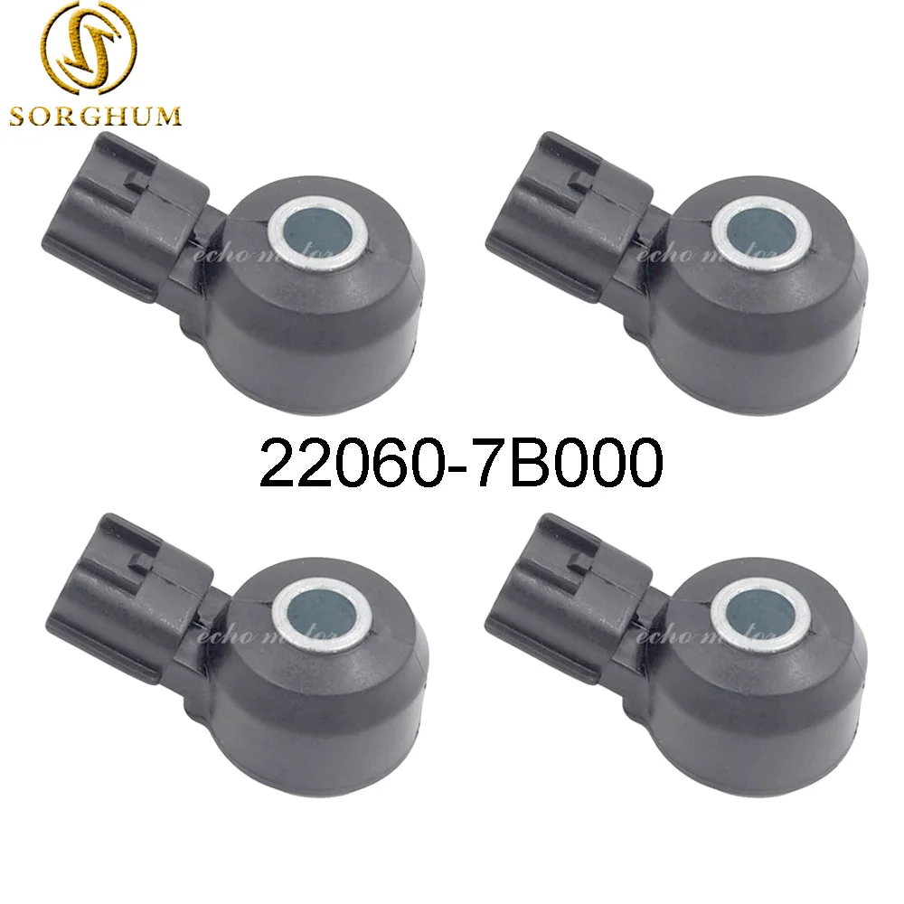 NEW 4PCS 22060 7B000 Knock Sensor Fits For MERCURY VILLAGER NISSAN