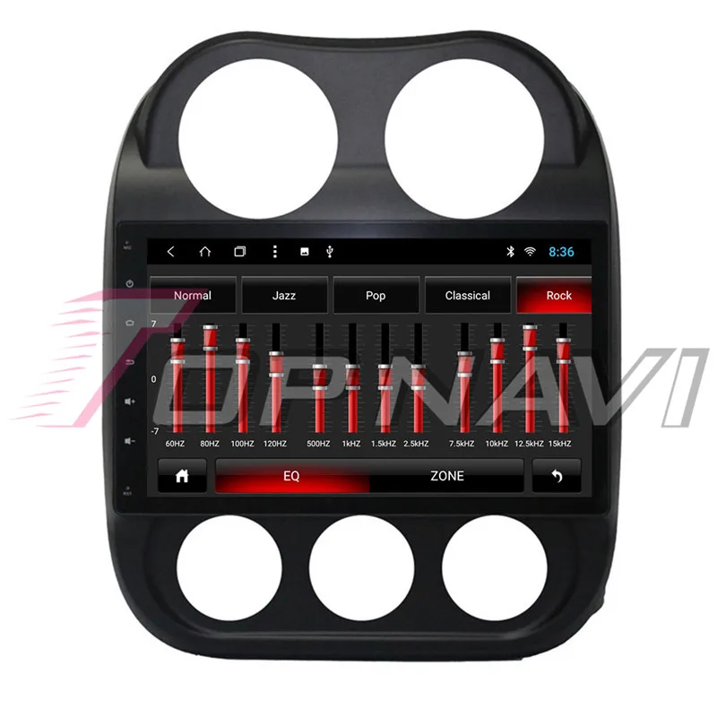 Clearance 2 din Multimedia Player For Jeep Compass 2010 10.1