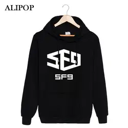 Hpeiypei KPOP корейской моды SF9 sensationalfirst9 альбом фанфары хлопковые толстовки с капюшоном со шляпой одежда Пуловеры для женщин Толстовка pt266