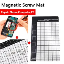 Магнитный винт коврик Магнитный рабочий коврик карта памяти рабочий коврик Инструменты для ремонта мобильного телефона 145x90 мм набор ручных инструментов