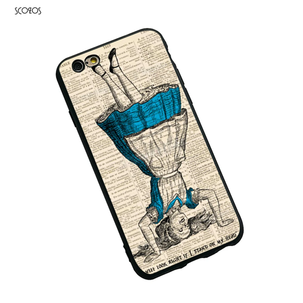 SCOZOS Книги по искусству силиконовый чехол для телефона мягкий Iphone X 5 5S Se 6 S 7 8 Plus