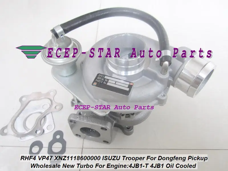 RHF4 VP47 XNZ1118600000 XNZ1112600000 турбокомпрессор турбины для ISUZU Trooper Dongfeng Пикап 4JB1T 4JB1 T
