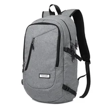 Рюкзак для ноутбука 15,6 дюймов водонепроницаемый рюкзак для ноутбука для мужчин и женщин Внешняя USB зарядка сумка для компьютера