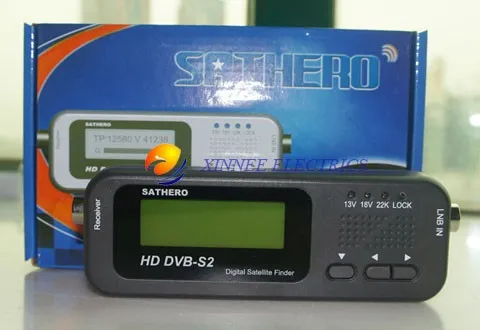 SH-100HD Карманный поиск цифрового сигнала Sathero спутниковый искатель метр USB 2,0 DVB-S/S2 HD сигнальный спутник приемник SH-100 HD