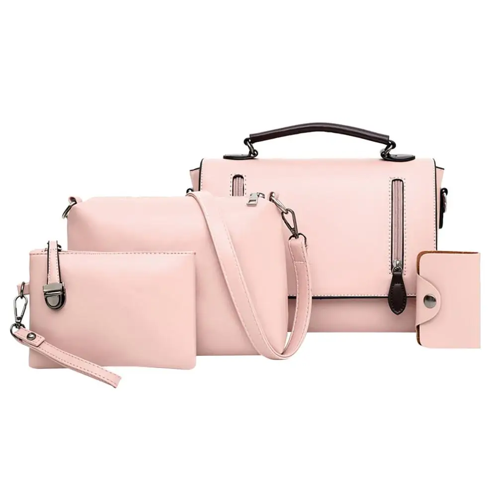 

Women Bags Four Set Fashion Handbag Shoulder Crossbody Tote Bag bolsa masculina bolso mujer sac main femme borse da donna