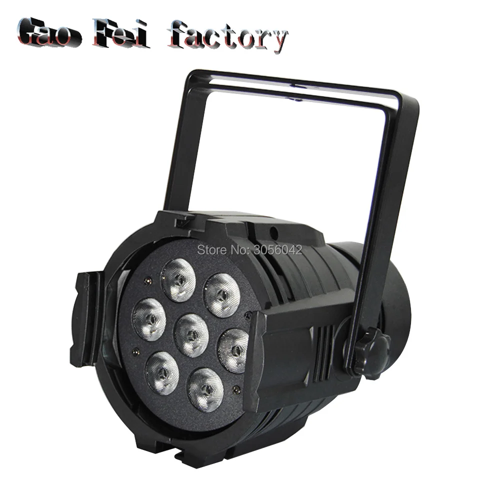 

7*12W RGBW 4IN1 Led Par professional DMX Stage Lighting DJ Show DMX led wash par can light