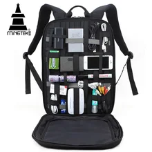 Unisex Mochila Portátil 14 15.6 pulgadas de Negocios Mochilas Multifunción Portátil de Viaje de Nylon Impermeable Bolsos de Escuela Para Los Adolescentes