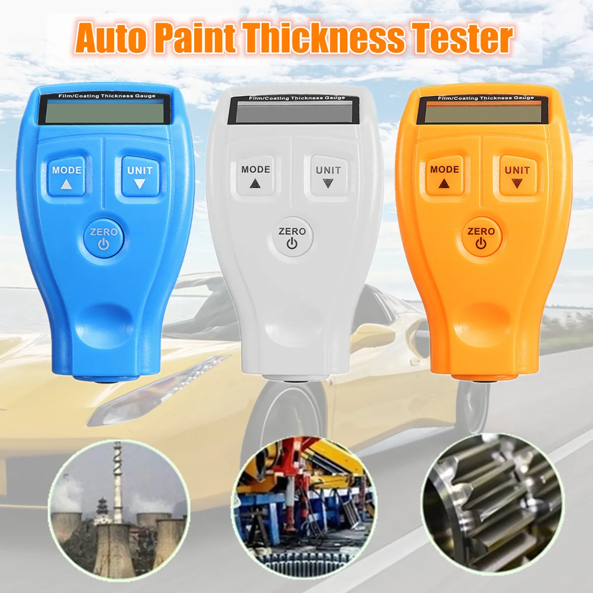 

New Digital Car Coating Thickness Gauge Auto Paint Thickness Meter Thickness Tester Width Measuring Instruments