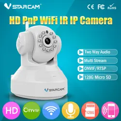 VStarcam C7837WIP Draadloze панорамная Регулируемая IP Netwerk камера WiFi Met Twee-weg аудио En Nachtzicht