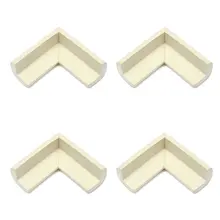 4 шт Детская безопасность край стола крышка угловая защитная подушка белая