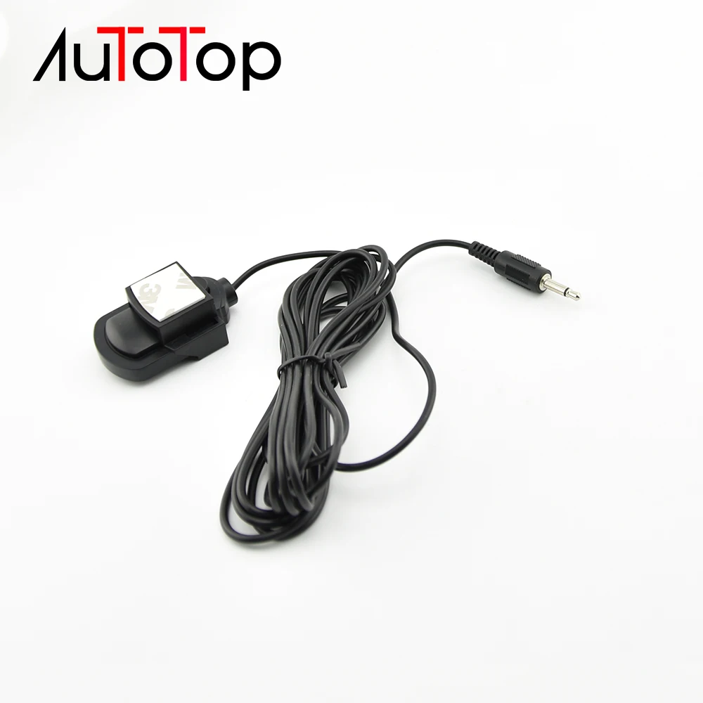 Car Audio Microphone 3.5mm Jack Plug Mic Stereo Mini Wired External Microphone for Auto DVD Radio Car Multimedia Player AUTOTOP