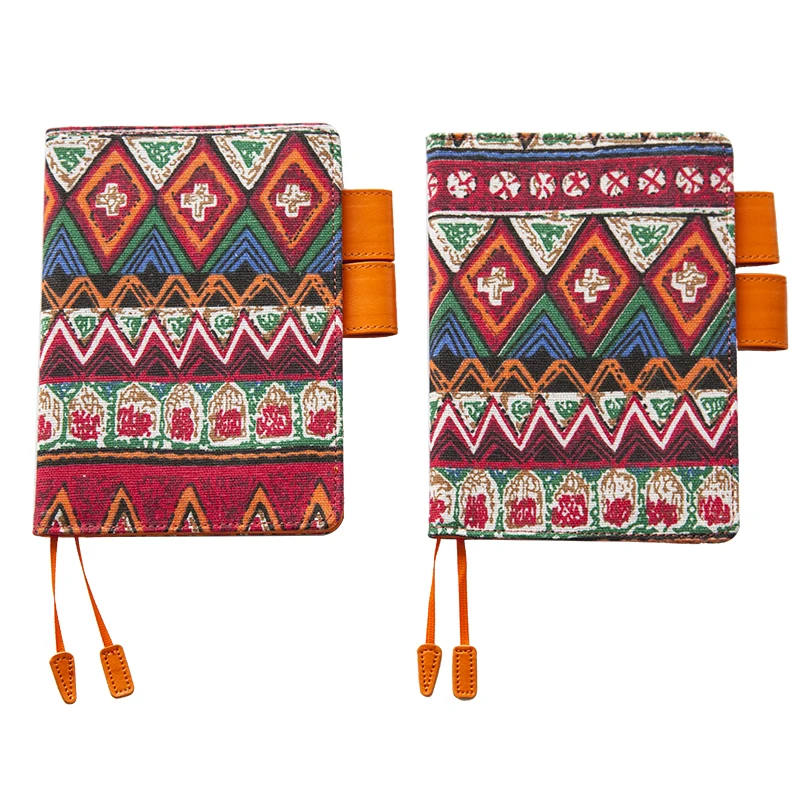 

Bohemia Floral A6 Hobonichi Style Journal Cover Suit For Standard A6 Fitted Paper Book