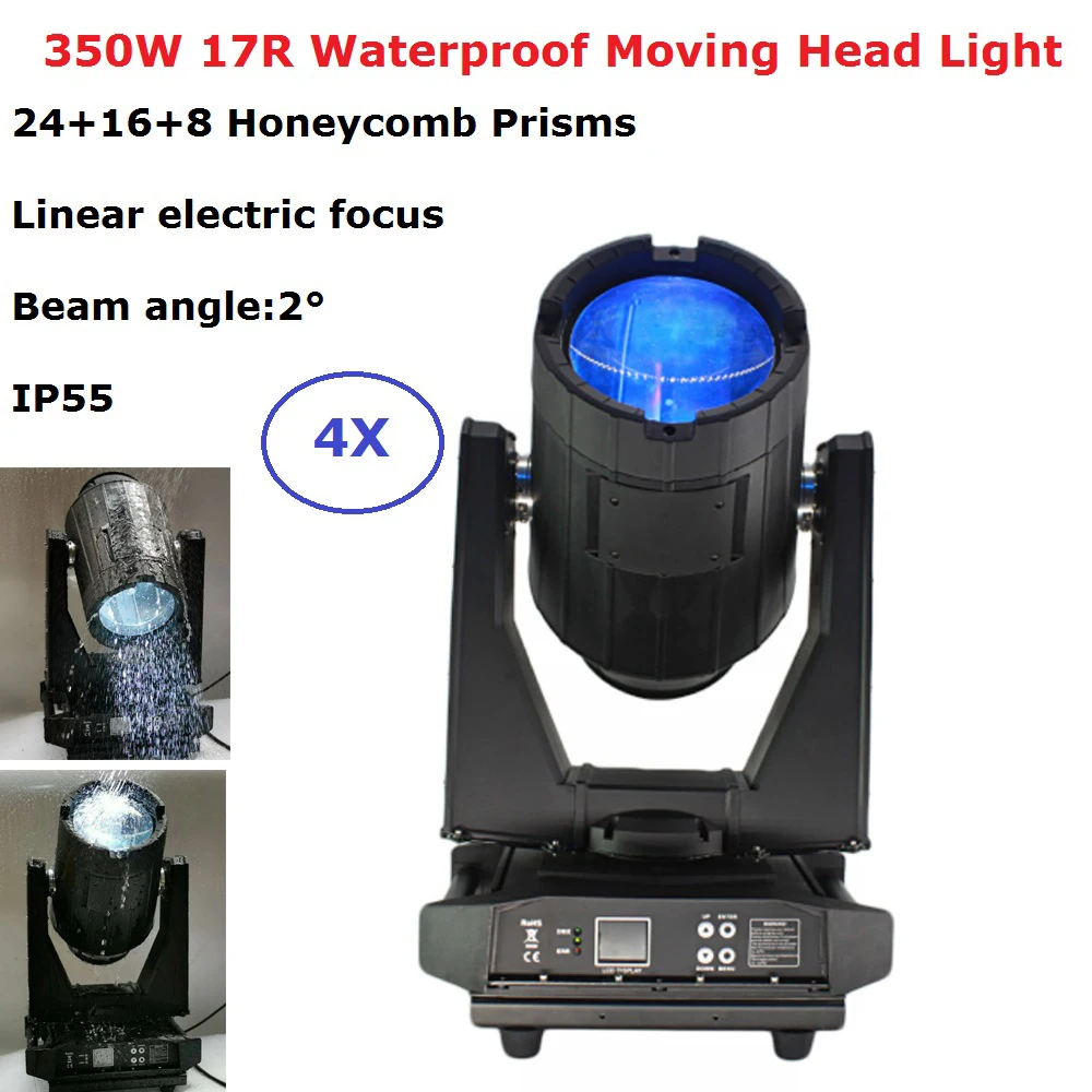 

Waterproof 350W 17R Lyre Moving Head Light Beam Spot Light Dj Lighting Effect Stage Light For Outdoor Wedding Laser Dj Beam 17R