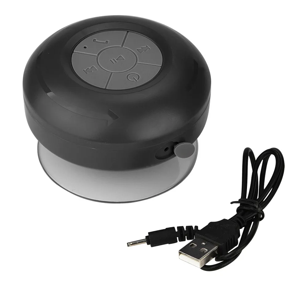 Bluetooth динамик высокое качество Hands-free водонепроницаемый беспроводной Bluetooth мини динамик Микрофон всасывания для душа партии Прямая поставка