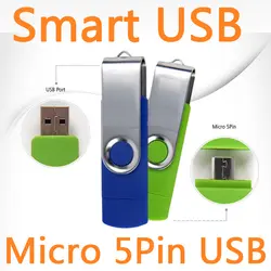 Memoria USB Флешка 32 ГБ 64 ГБ Micro USB 2,0 OTG Смартфон-накопитель Mini USB Stick для планшетных ПК флешки 512 ГБ 1 ТБ 2 ТБ