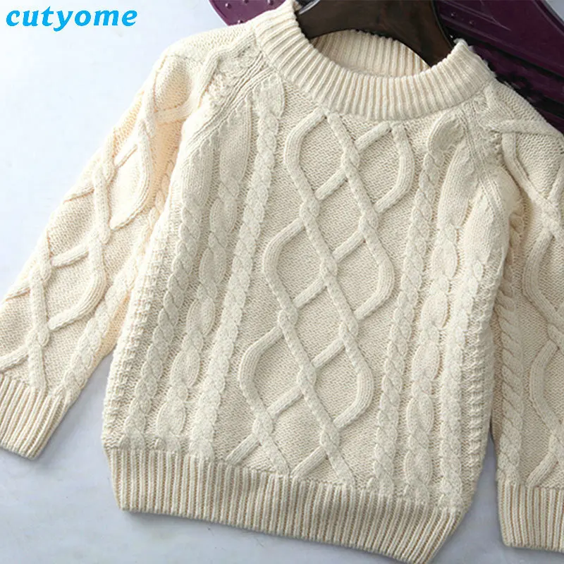 Kids Boys Girls Sweater Autumn Warm Fleece Cardigans Clothing For Children Pullover Toddler Jumper Winter Clothes Girl Sweaters (6)